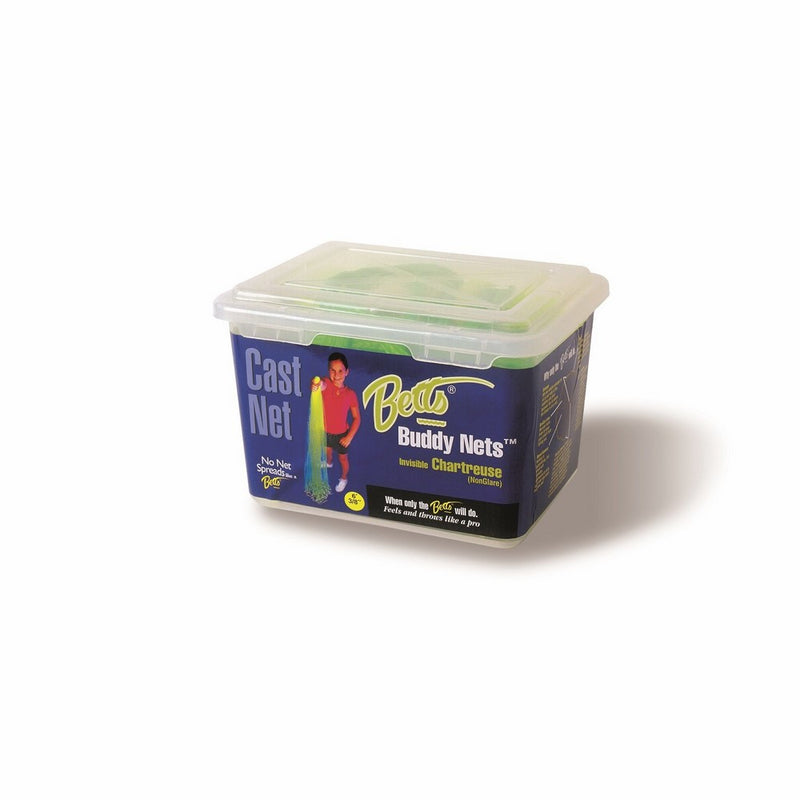 Betts My Betts Buddy Chartreuse Net 3ft3/8" Mesh Box