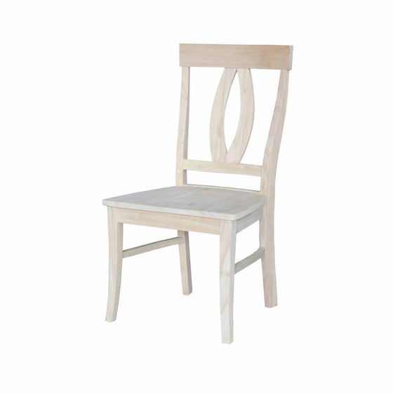 International Concepts Verona Dining Chair (Set of 2), Unfinished