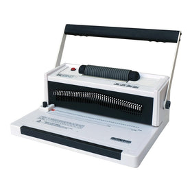 TruBind Coil-Binding Machine - With Electric Coil Inserter - TB-S20A - Professionally Bind Books and Documents - Office or Home Use - Adjustable Hole-Punching and Paper-Size Settings