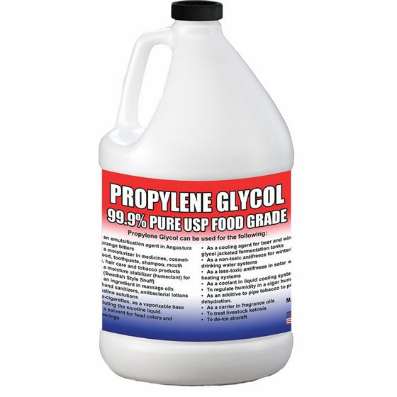 Propylene Glycol - Food Grade USP - 1 Gallon