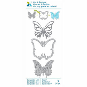 Momenta Cut and Emboss Die, Butterfly