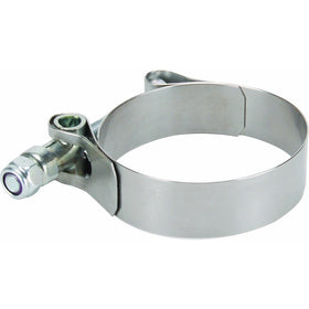 DEI 010215 Stainless Steel Wide Band T-Bar Exhaust Clamp, 1.88" - 2.19"
