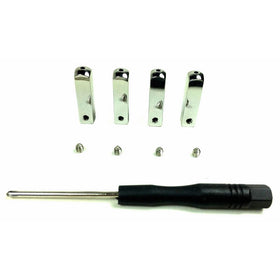 Gold Aglet - DIY Gold Lace Tips - Do It Yourself (Silver)