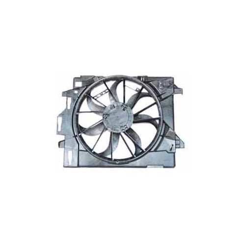 TYC 621860 Dodge/Chrysler Replacement Radiator/Condenser Cooling Fan Assembly