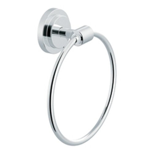 Moen DN0786CH Iso Bathroom Towel Ring, Chrome