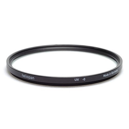 Heliopan 58mm UV Filter (705801) with specialty Schott glass in floating brass ring