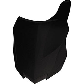 Acerbis 2314150001 front # plate black kaw (2314150001)