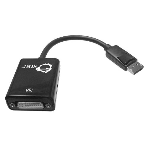 SIIG DisplayPort to DVI Adapter (CB-DP0072-S1)