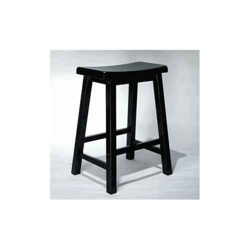 Powell Furniture 24" Counter Stool in Antique Black