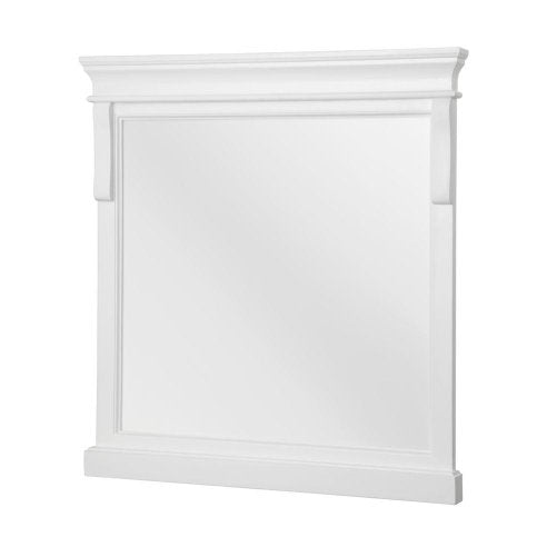 Foremost NAWM2432 Naples 24-Inch Width x 32-Inch Height Mirror, White