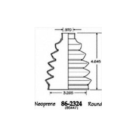 Empi 86-2324D CV Boot Kit