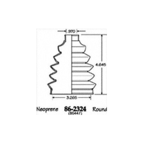 Empi 86-2324D CV Boot Kit