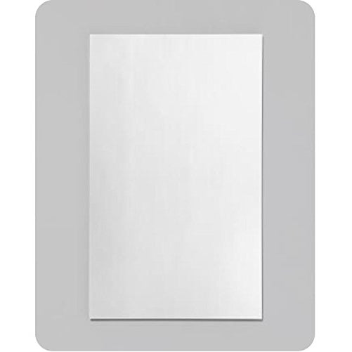 Robern RC1626D4FP1 R3 Series Single Door Mirrored Medicine Cabinet with Plain Door, Plain