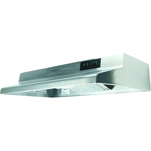Air King AD1308 Advantage Ductless Under Cabinet Range Hood with 2-Speed Blower, 30-Inch Wide, Stainless Steel Finish