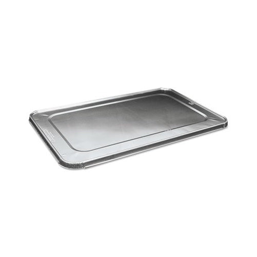 BWKLIDSTEAMFL - Boardwalk Full Size Steam Table Pan Lid, Aluminum, 50/case