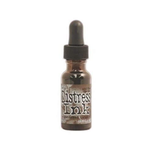 Tim Holtz Distress Ink Reinker .5 Ounce - Limited Edition-Gathered Twigs