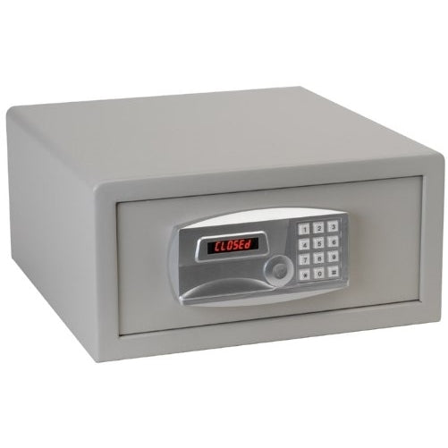 Gary LT1507 Laptop Size Electronic Fire Safe with Key, 34lbs, 1.2 Cu. Ft, Light Gray