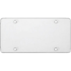 Cruiser Accessories 76100 Tuf Flat Shield Novelty / License Plate Shield, Clear
