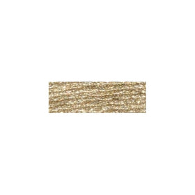 DMC Light Effects Embroidery Floss Color E677 White Gold Precious Metal Effect , 8.7 yards