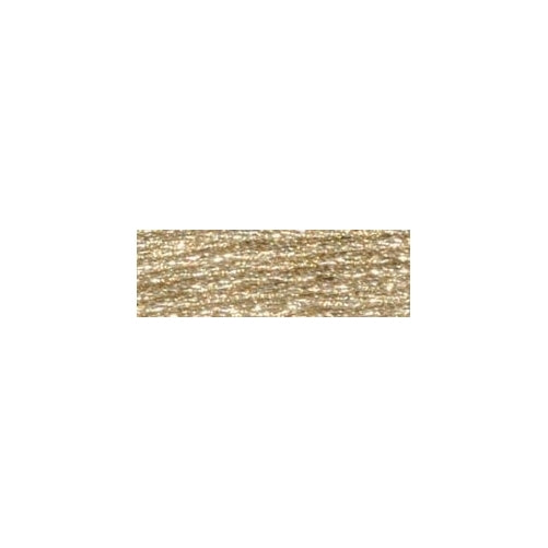 DMC Light Effects Embroidery Floss Color E677 White Gold Precious Metal Effect , 8.7 yards