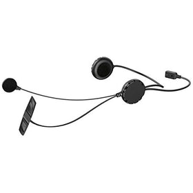 Sena 3S Bluetooth Headset and Intercom for Scooters and Motorcycles (Full Face Helmet Kit)