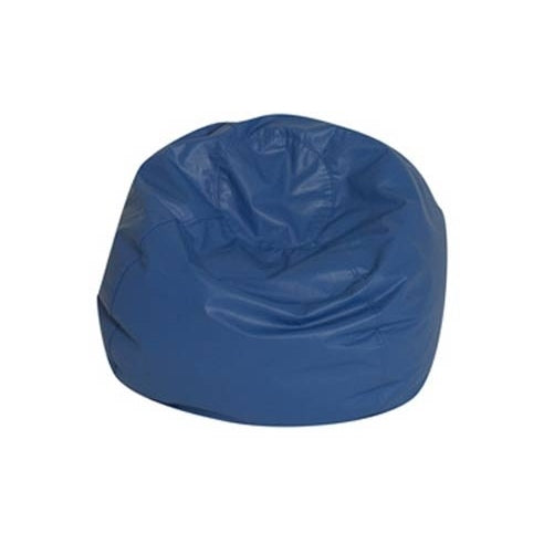 Children's Factory Round Bean Bag in Blue (35 n.)