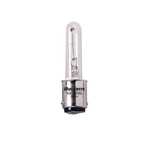 Bulbrite KX60CL/DC 60W KX-2000 Krypton/Xenon T3 Clear Bulb, DC Bayonet Base