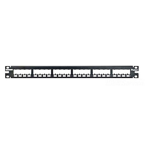Panduit CP24BLY 24-Port Flat Patch Panel, Black