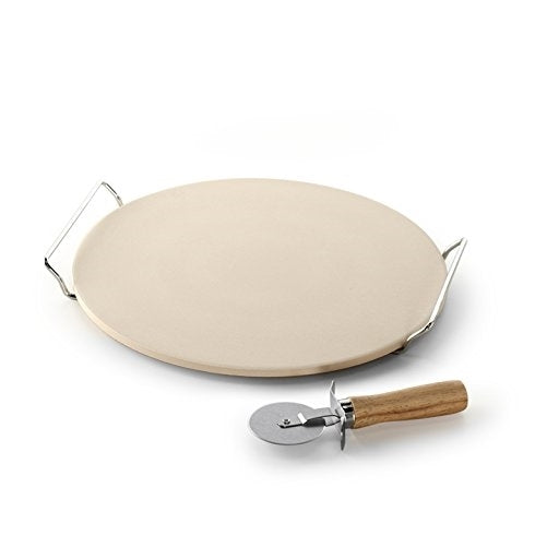 Nordic Ware Pizza Stone Set, Tan