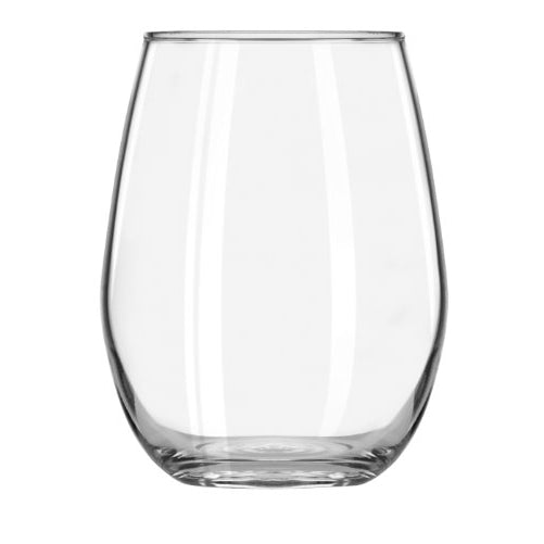 Libbey 11.75-Ounce Clear Vina Stemless Wine Taster Glass, Set of 12