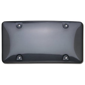 Cruiser Accessories 73200 Tuf Bubble Shield License Plate Shield/Cover, Smoke