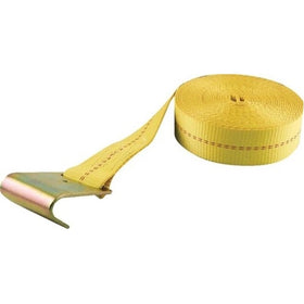 Erickson 58600 Yellow 2" x 30' Winch Strap with Flat Hook