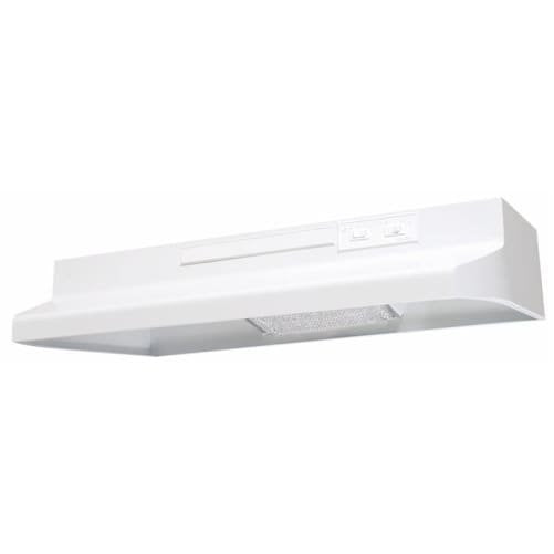 Air King AV1423 Advantage Convertible Under Cabinet Range Hood with 2-Speed Blower and 180-CFM, 7.0-Sones, 42-Inch Wide, White Finish