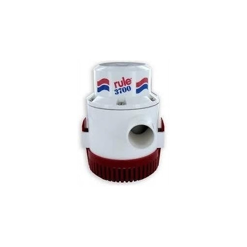 Rule 14A 3700 GPH Heavy Duty Bilge Pump, Non-Automatic, 12 Volt