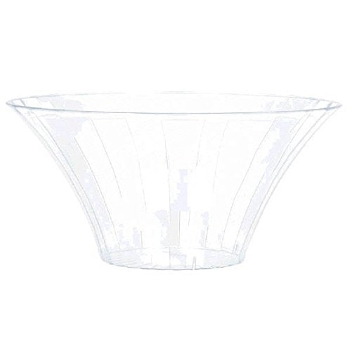 Amscan 1 Count 7" Flared Bowl, Medium, Clear