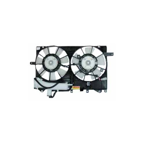 TYC 621190 Toyota Prius Replacement Radiator/Condenser Cooling Fan Assembly