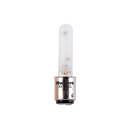 Bulbrite KX40FR/DC 40W KX-2000 Krypton/Xenon T3 Frost Bulb, DC Bayonet Base