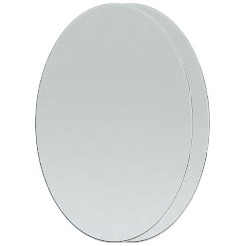 Oval Glass Mirror 3"X5"-2/Pkg