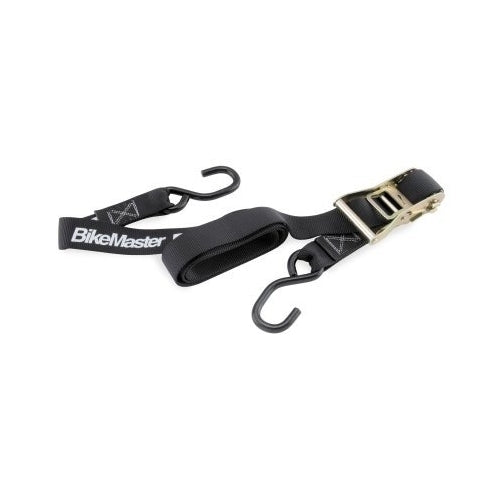 BikeMaster 1-1/2" Ratchet Tiedowns (BLACK)