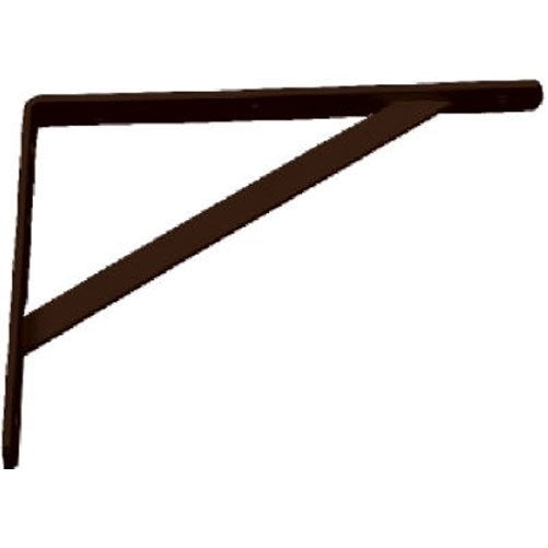 Black HD Steel Shelf Bracket, 12" High