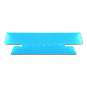 Pendaflex Insertable Tabs, 1/3 Cut, Blue, 25 Per Pack (43 1/2 BLU)