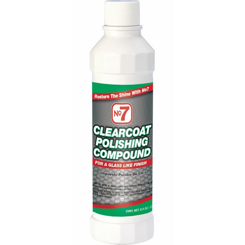 Niteo No7 Clearcoat Polishing Compound, 8 fl oz