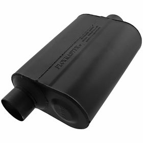 Flowmaster 952546 Super 40 Muffler - 2.50 Offset IN / 2.50 Center OUT - Aggressive Sound