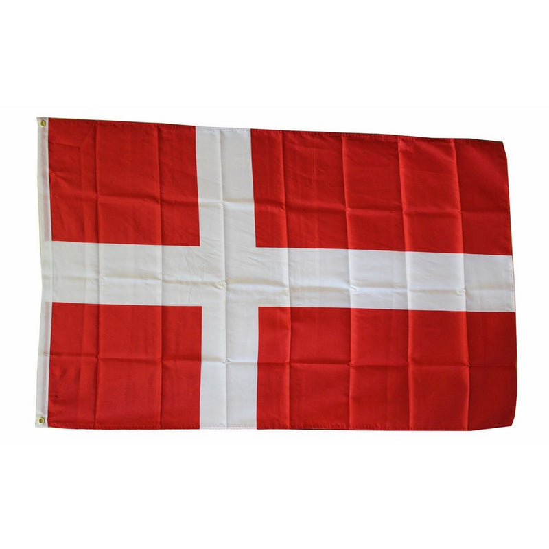 Denmark - 3' x 5' Dura-Poly Polyester World Flag