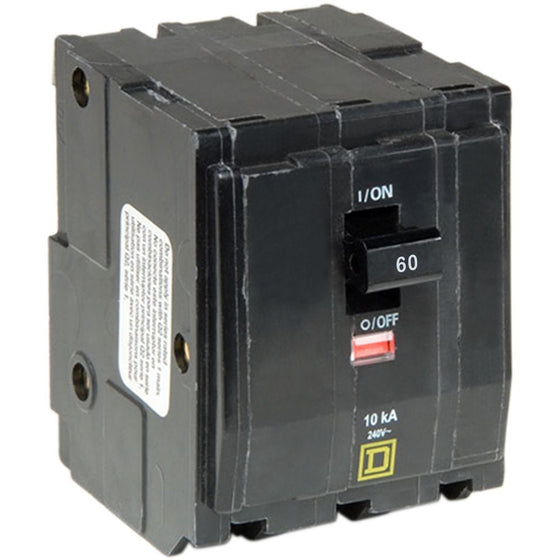 Square D by Schneider Electric QO360CP QO 60 Amp Three-Pole Circuit Breaker, ,