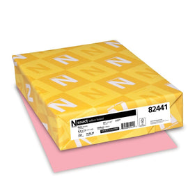 Exact Vellum Bristol, 8.5" x 11", 67 lb/147 gsm, Pink, 250 Sheets (82441)