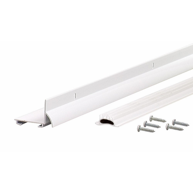 M-D Building Products 81935 36-Inch DB001 L-Shaped Door Bottom with Drip Cap, White