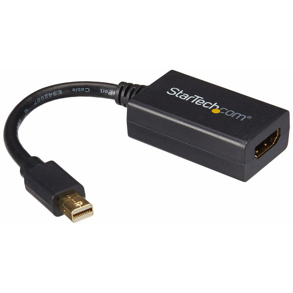 StarTech.com MDP2HDMI Mini DisplayPort to HDMI Adapter – 1080p – Passive – Thunderbolt to HDMI Monitor Adapter – Mini DP Converter