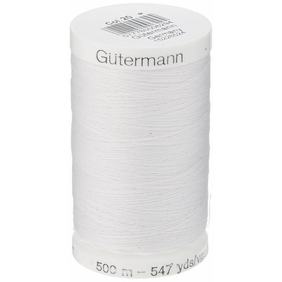 Gutermann 24333 Sew-All Thread 547 Yards-Nu White