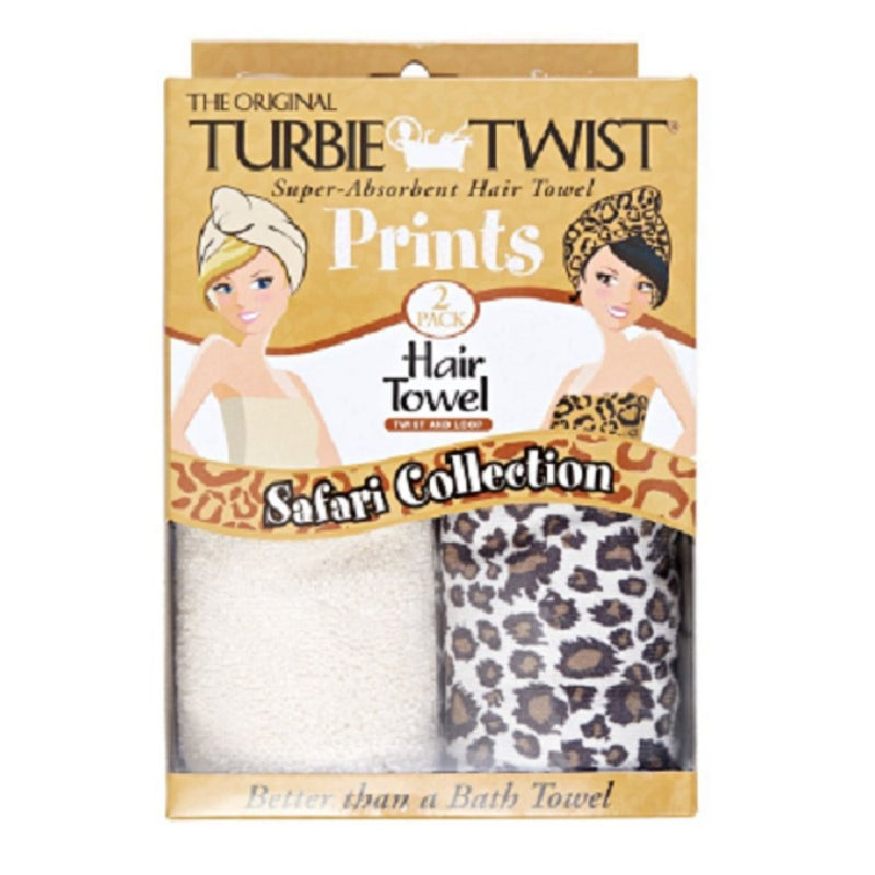 Turbie Twist Turbie Twist Microfiber Hair Towel 2 pk